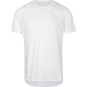 Sportshirt - Wit - 100% Polyester - Halve Armlengte