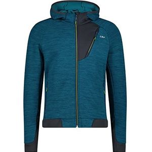 CMP - Man Jacket Fix Hood, Man, Deep Lake Mel., 50