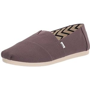 TOMS RECYCLED COTTON ALPARGATA Loafer Plat heren, GRIJS, 45 EU