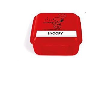 Excelsa 61731 opbergdoos Snoopy, kunststof, rood