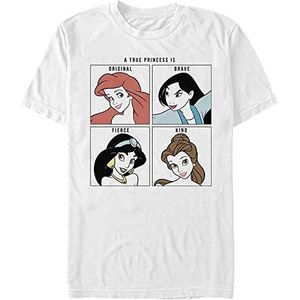 Disney Princesses - Portrait Power Unisex Crew neck T-Shirt White 2XL