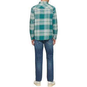 Overhemd - Flanel - Geruit - Lichte Stof - Knoopsluiting