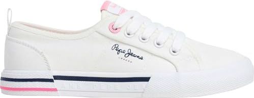 Pepe Jeans - PGS30620 Brady - Sportschoenen - Marineblauw - Duurzaam Katoen