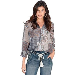 Cream DaniCR Jas, Russet Patchwork, 44 dames