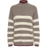 Only - Gebreide Trui - Hoog Te Sluiten Kraag - Regular Fit