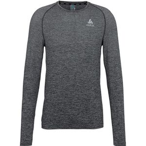 T-Shirt Odlo Men Crew Neck L/S Essential Seamless Grey Melange