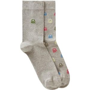 United Colors of Benetton Sokken, 2 paar, Grijs 904, Large