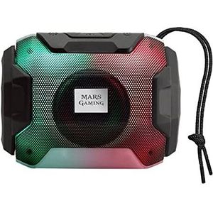 Bluetooth-luidspreker, RGB 10 W, zwart, surround sound, ideaal voor entertainment en kamersfeer.