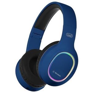Trevi DJ 12E60 BT Headset Bedraad en draadloos Hoofdband Oproepen/muziek USB Type-C Bluetooth Blauw