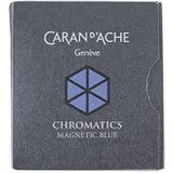 Caran d'Ache 8021.149 Inktcartridge Magnetic Blue 6 stuks