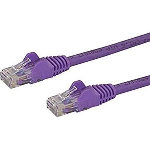 StarTech.com Cat5e Ethernet netwerkkabel met snagless RJ45 connectors - UTP kabel 7m paars