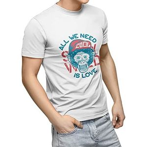 Bonamaison Uniseks Volwassene TRTSNW100160-S T-shirt, Wit, S