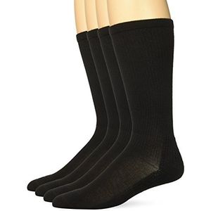Carolina Ultimate Casual Sok voor heren (pak van 2) - zwart - L