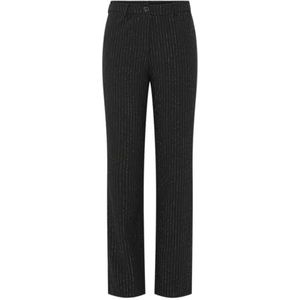 PCPARKER HW broek, Zwart/Detail:Silver Lurex, M