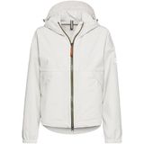 camel active Windbreaker voor dames van gerecycled polyester, parelwit, 44