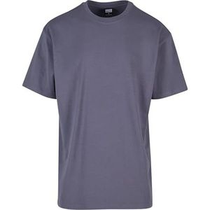Urban Classics Heren T-shirt Heavy Oversized Tee met overgesneden schouders, van dikke jersey-stof, verkrijgbaar in meer dan 10 kleuren, maat S tot 5XL, Darkshadow., 5XL