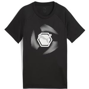 Active Sports Graphic Poly Tee B PUMA Zwart
