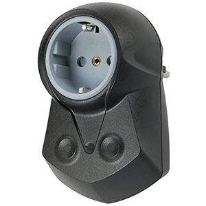 EHMANN Netfilter-tussenstekker 0423x0000 ter bescherming tegen storingsgeluiden uit het net (vanaf 150 kHz), kleur: zwart