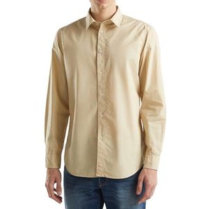 United Colors of Benetton heren overhemd, Beige, XS