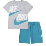 Nike Shorts Set - T-Shirt/Shorts - Dusty Cactus - Nike - 3 jaar (98) - Shorts