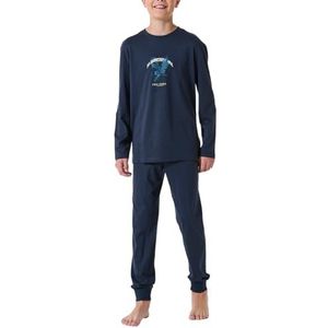 Schiesser jongens pyjama set, Nachtblauw 181998, 152