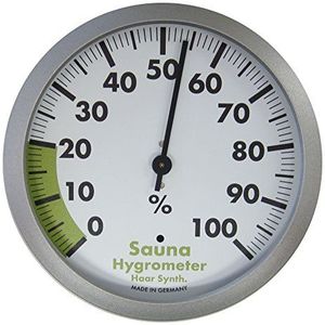 TFA Dostmann Analoge sauna-hygrometer, hittebestendig, voor het meten van de luchtvochtigheid.