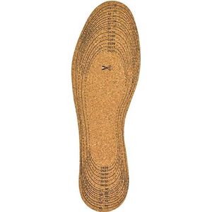 PARODI & PARODI Inlegzolen, op maat te snijden voor schoenen van kurk en katoen, ademend, verstelbare inlegzool, geschikt voor alle soorten schoenen, geschikt voor de vormen van elke voet, maten 36