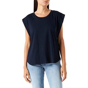 United Colors of Benetton T-shirt 3096E1AE6, blauw 016, XS dames