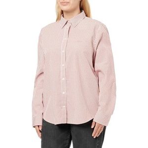 REG POPLIN Gingham Shirt, roze, 36