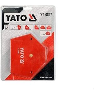 Yato YT-0865 - Magnetisch vierkant 122 x 190 x 25,geel