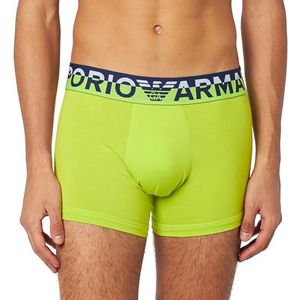 Emporio Armani Megalogo Boxer Shorts voor heren, lime, S