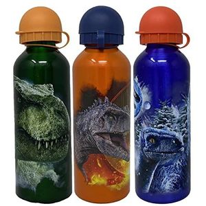 Thermosfles - Drinkfles voor kinderen  - Velociraptor - Donkerblauw