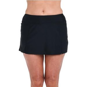 Maxine Of Hollywood Badpak met split aan de zijkant voor dames, Zwart, 12