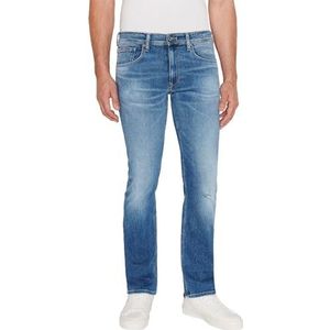 Pepe Jeans Rechte jeans voor heren, Blauw (Denim-rh0), 29W / 32L