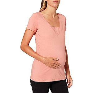 Noppies T-shirt voor dames Tee Nurs Ss Home, Canyon Melange - P831, 34