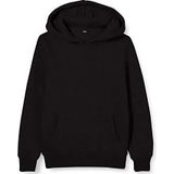Build Your Brand - Basic Kids Hoodie - Zwart - Casual Basic - Hoogwaardig Draagcomfort