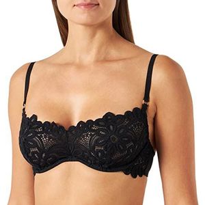 Billet Doux BH met beugel voor dames, zwart., 75D