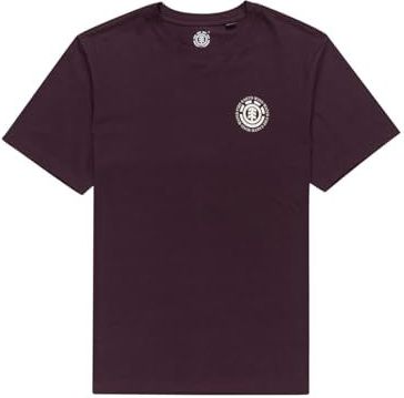 Element - Seal Bp - T-shirt - Zwart - Organisch Katoen, Regular Fit, Rondhals, Zeefdruk