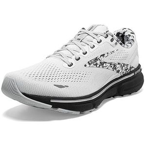 Brooks Ghost 15 Sneaker dames, Witte Ebony Oyster, 40.5 EU