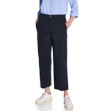 Street One Dames Chino met rechte benen in Blauw, in size: 32