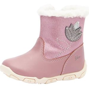 Geox Baby meisje B BALU' Girl A enkellaars, DK Rose, 19 EU, Dk Rose, 19 EU