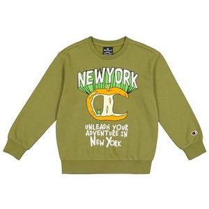 Champion Sweatshirt voor kinderen en jongens, Olijfgroen (gnum), 11-12 jaar