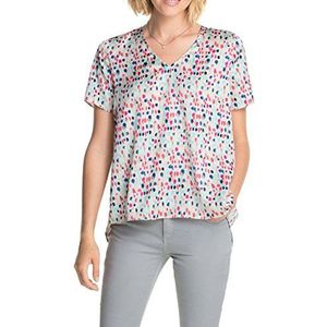 ESPRIT Collection Dames Regular Fit blouse met dessin print