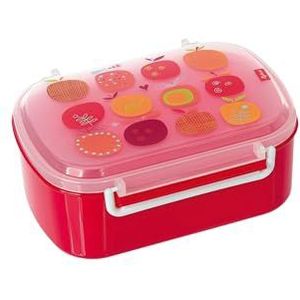 SIGIKID 24738 broodtrommel appelhart lunchbox BPA-vrij meisjes lunchbox aanbevolen vanaf 2 jaar, rood
