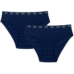 DIM - Skin Care - Slip - Marineblauw - Katoen - Set van 2