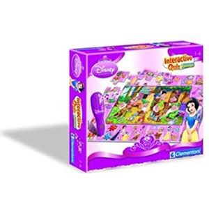 Clementoni 12368 – educatief spel – Het kleine elektronische spel – interactieve quizz puzzel Princess