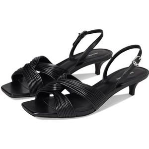 Michael Kors - Alessia - Sandalettes - Zwart - Leer