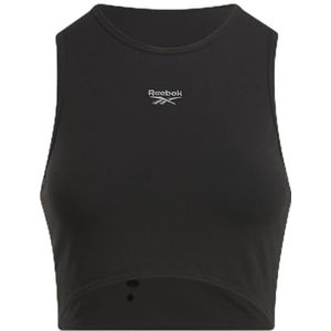 Reebok WDE Katoen Bralette Zwart, Zwart, L