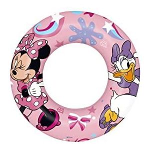 BESTWAY - Minnie-boei - Opblaasbaar - 91040 - Roze - Kunststof - 11 cm diameter - Speelgoed voor kinderen en volwassenen - Buitenspel - Zwembad - Vanaf 3 jaar