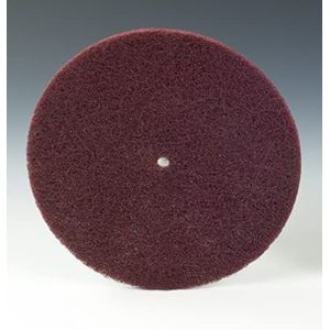 Scotch-Brite(TM) licht ontbramen schijf, aluminiumoxide, 6 diameter, 1/2 Arbor, een zeer fijne korrel (Pack van 100)